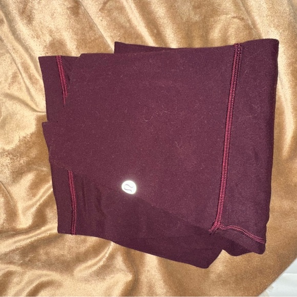 Maroon lulu lemon align leggings - Picture 1 of 3